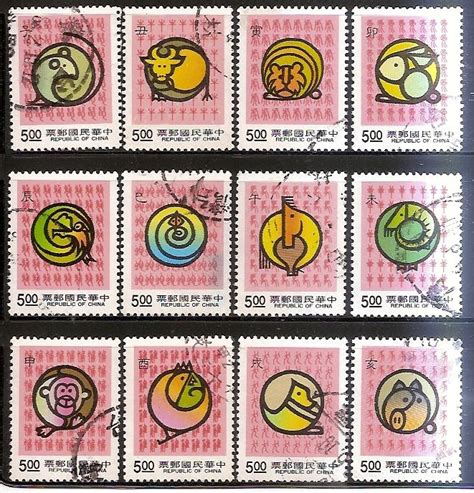 怎麼看面相 12生肖郵票